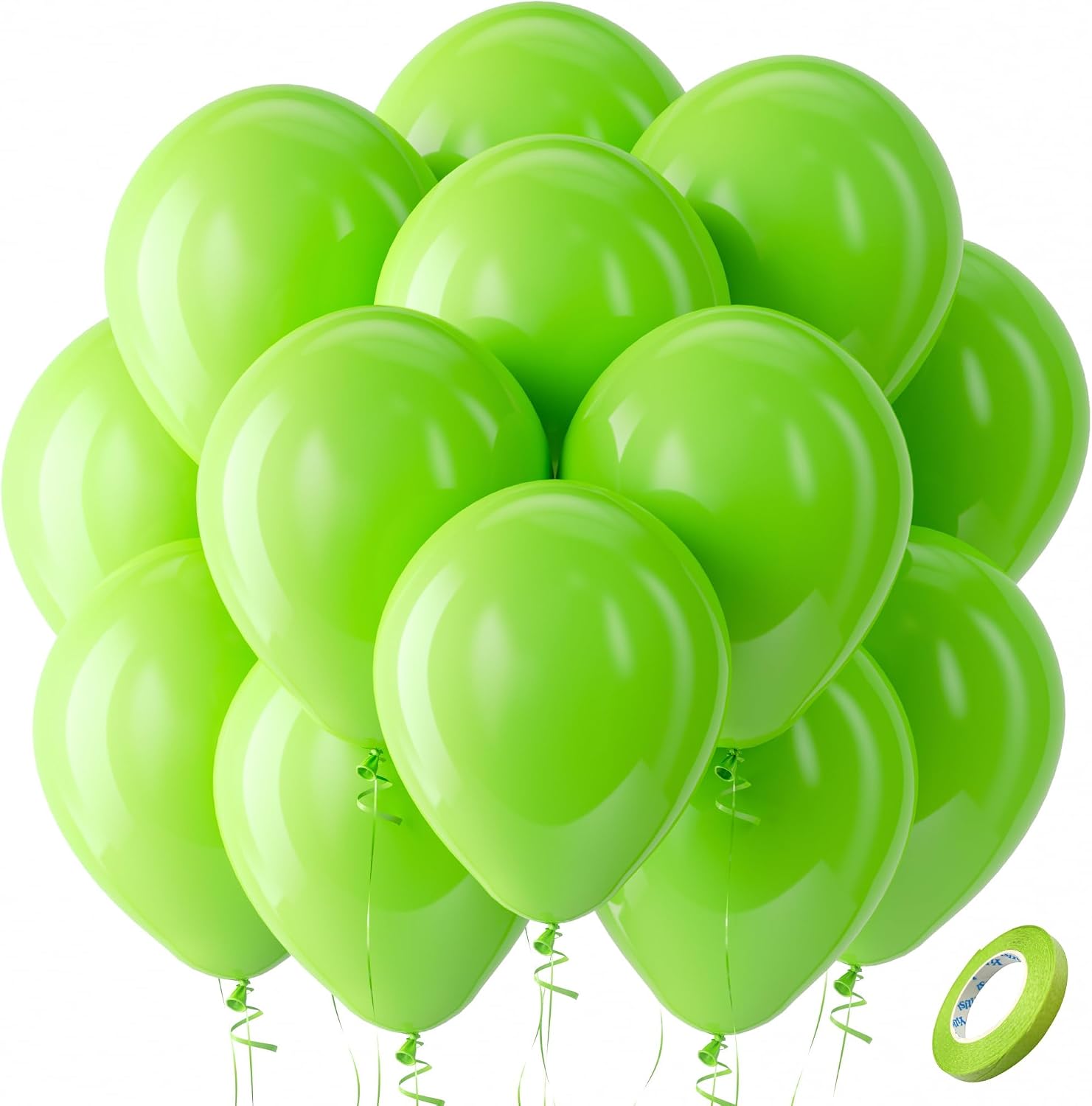 Bezente Assorted Latex Rainbow Balloons 100 Pack 12 inch - Image 142