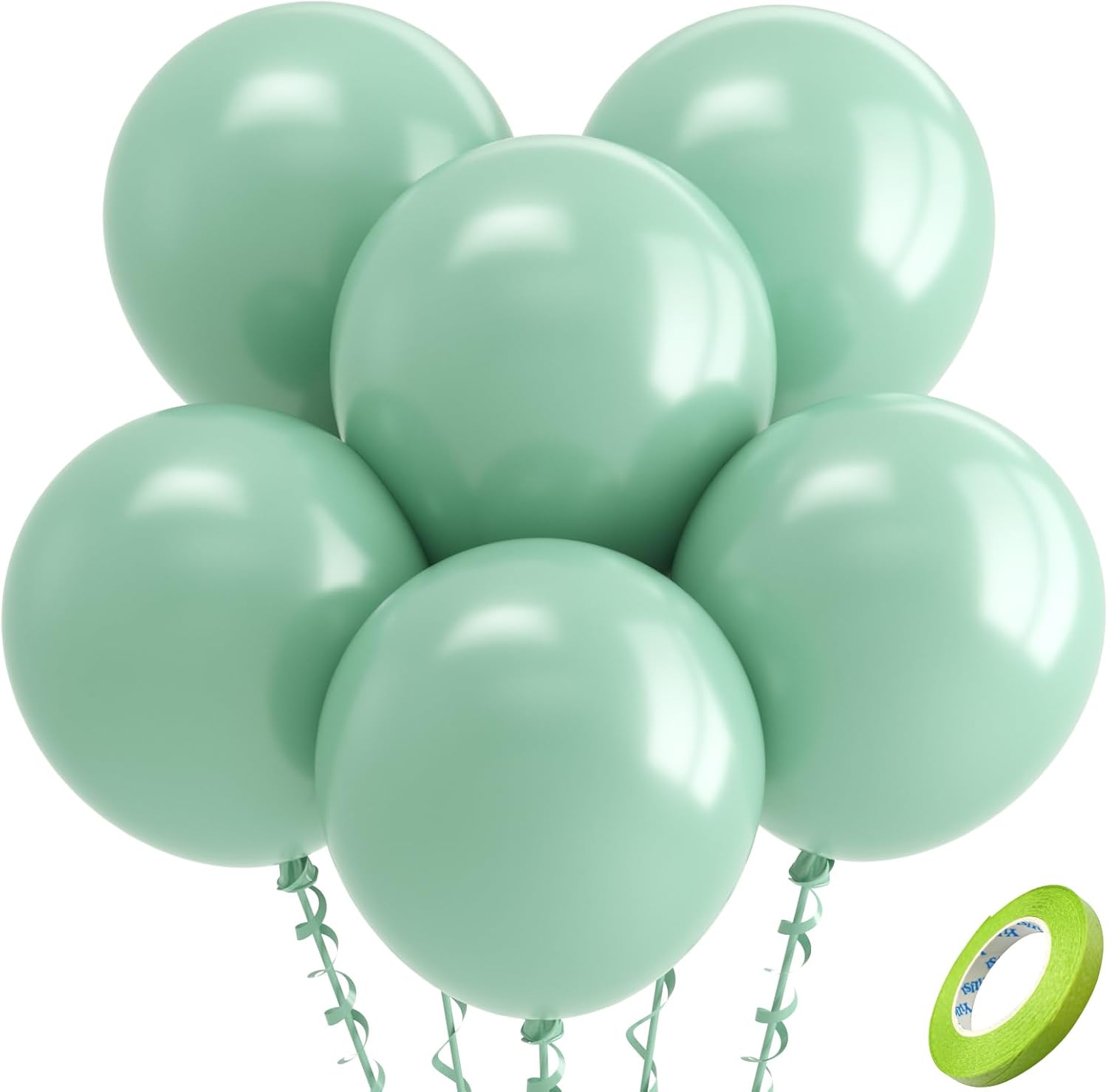 Bezente Assorted Latex Rainbow Balloons 100 Pack 12 inch - Image 9
