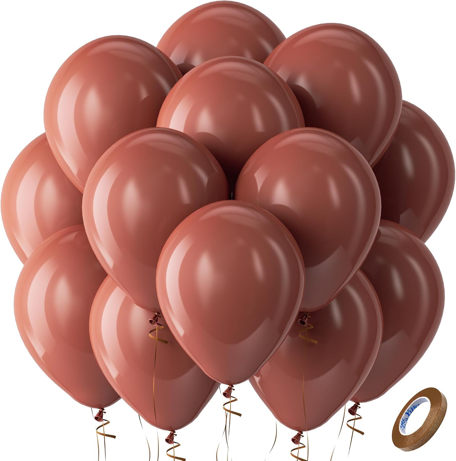 Bezente Assorted Latex Rainbow Balloons 100 Pack 12 inch - Image 86