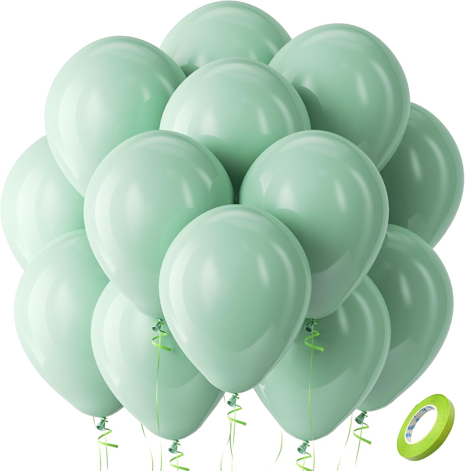 Bezente Assorted Latex Rainbow Balloons 100 Pack 12 inch - Image 53
