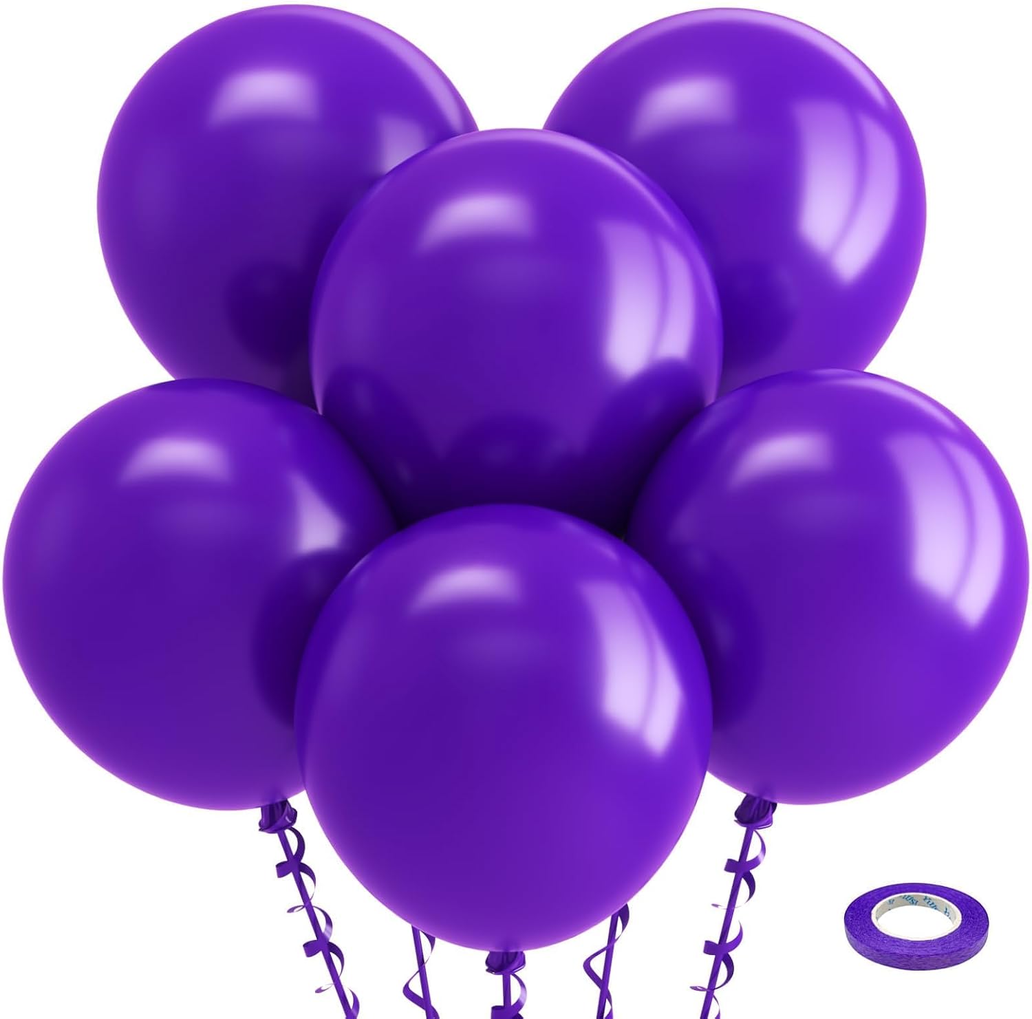 Bezente Assorted Latex Rainbow Balloons 100 Pack 12 inch - Image 25