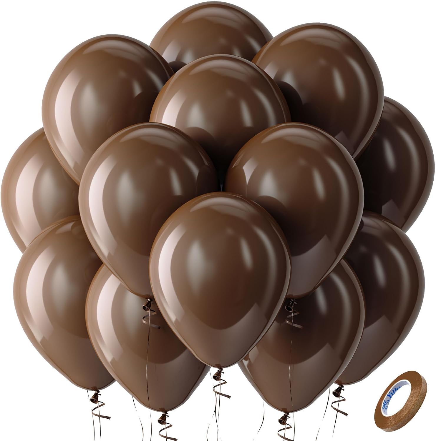Bezente Assorted Latex Rainbow Balloons 100 Pack 12 inch - Image 103