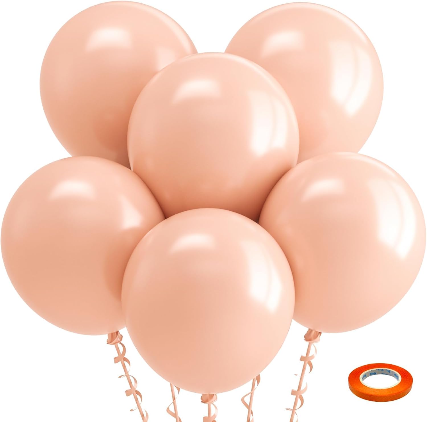 Bezente Assorted Latex Rainbow Balloons 100 Pack 12 inch - Image 190