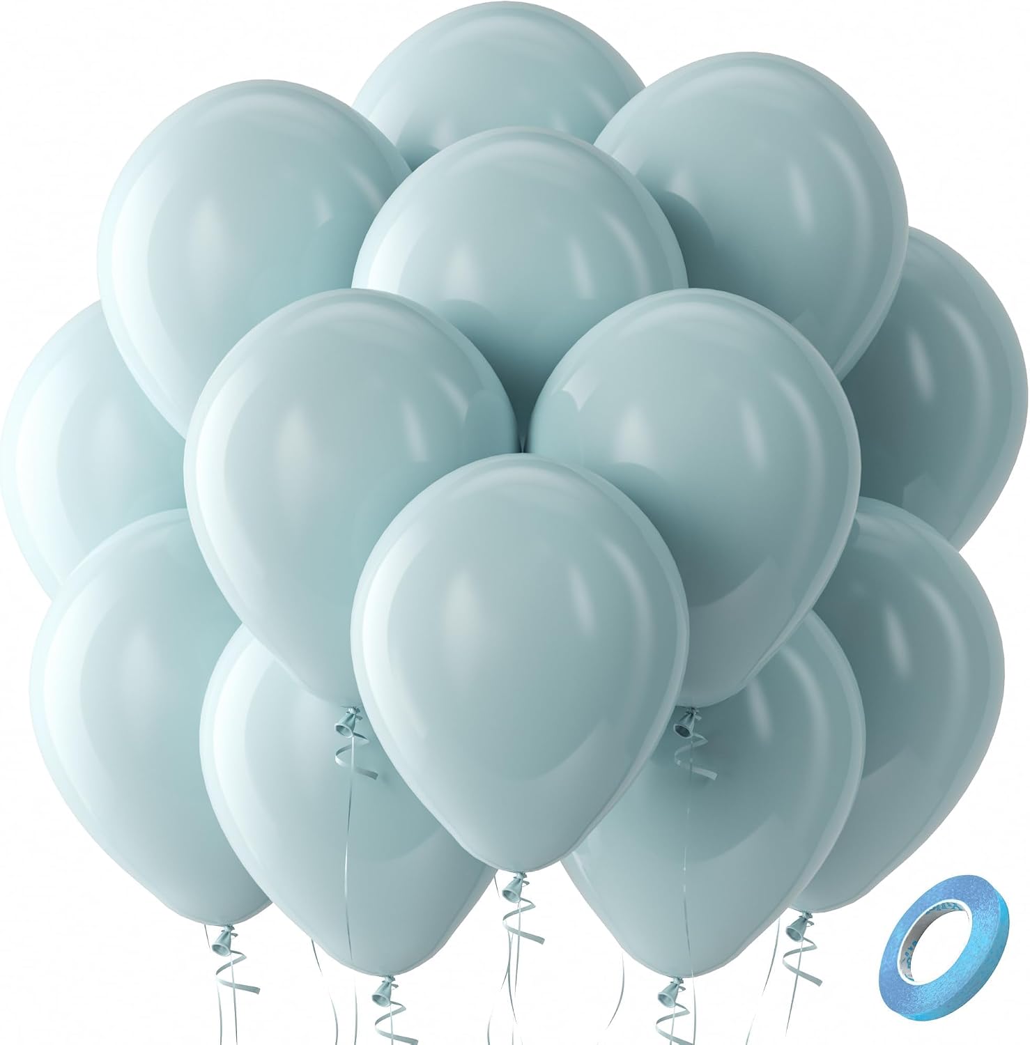 Bezente Assorted Latex Rainbow Balloons 100 Pack 12 inch - Image 153