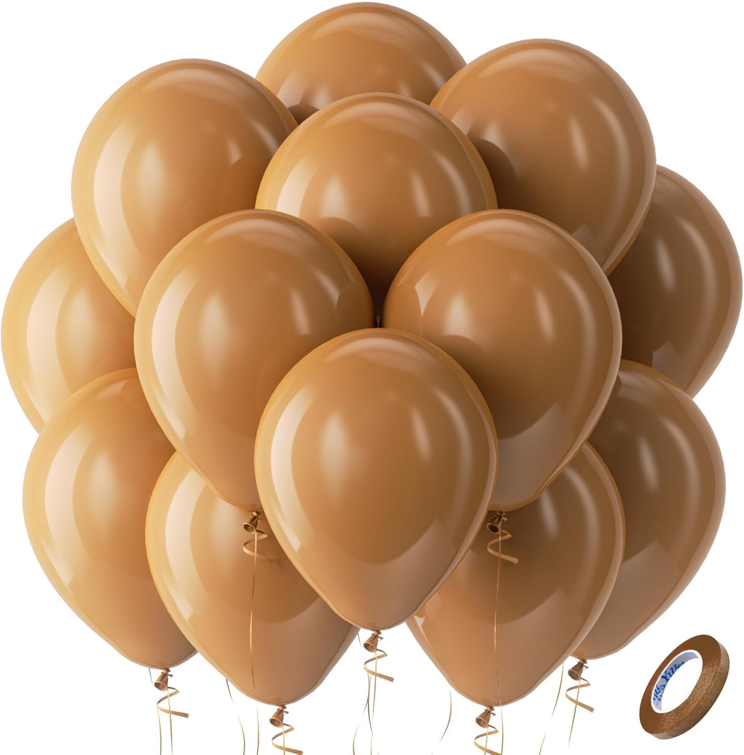 Bezente Assorted Latex Rainbow Balloons 100 Pack 12 inch - Image 58