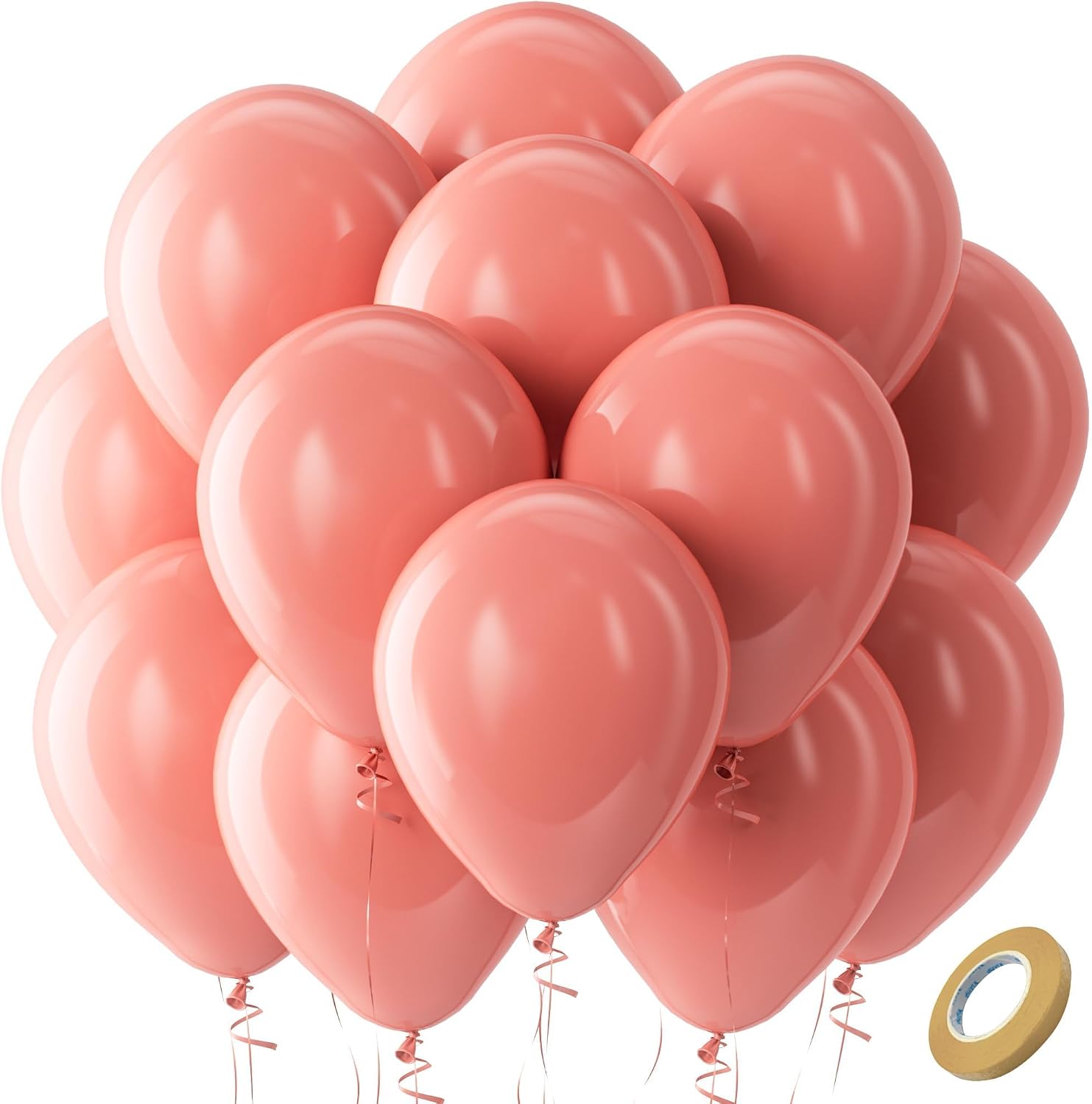 Bezente Assorted Latex Rainbow Balloons 100 Pack 12 inch - Image 10