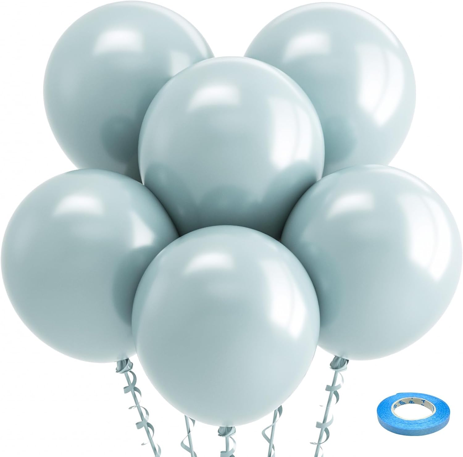 Bezente Assorted Latex Rainbow Balloons 100 Pack 12 inch - Image 175