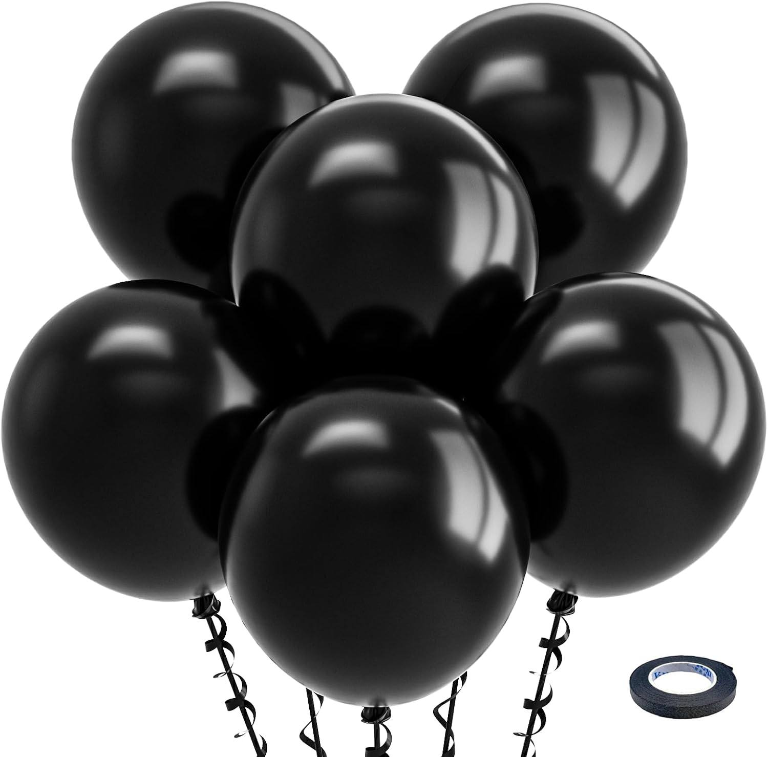 Bezente Assorted Latex Rainbow Balloons 100 Pack 12 inch - Image 43