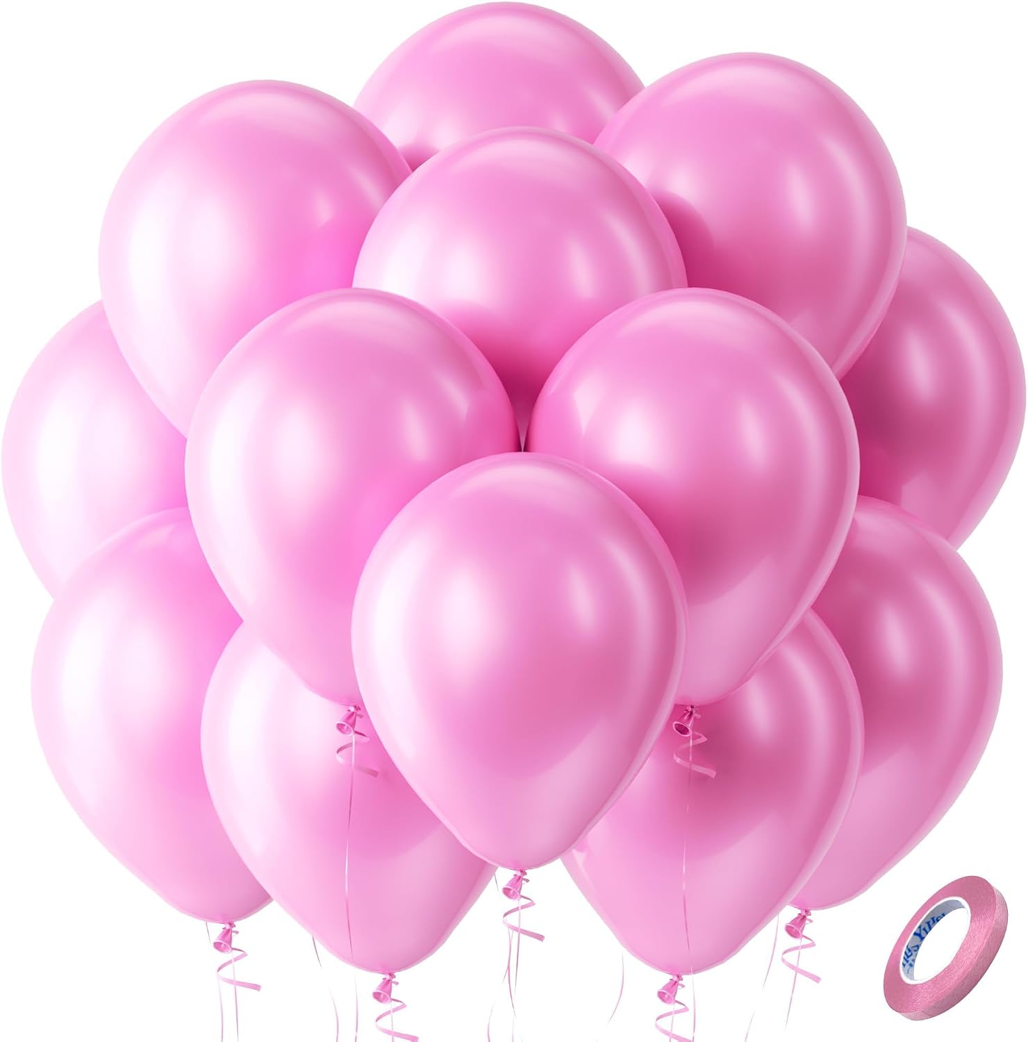 Bezente Assorted Latex Rainbow Balloons 100 Pack 12 inch - Image 35