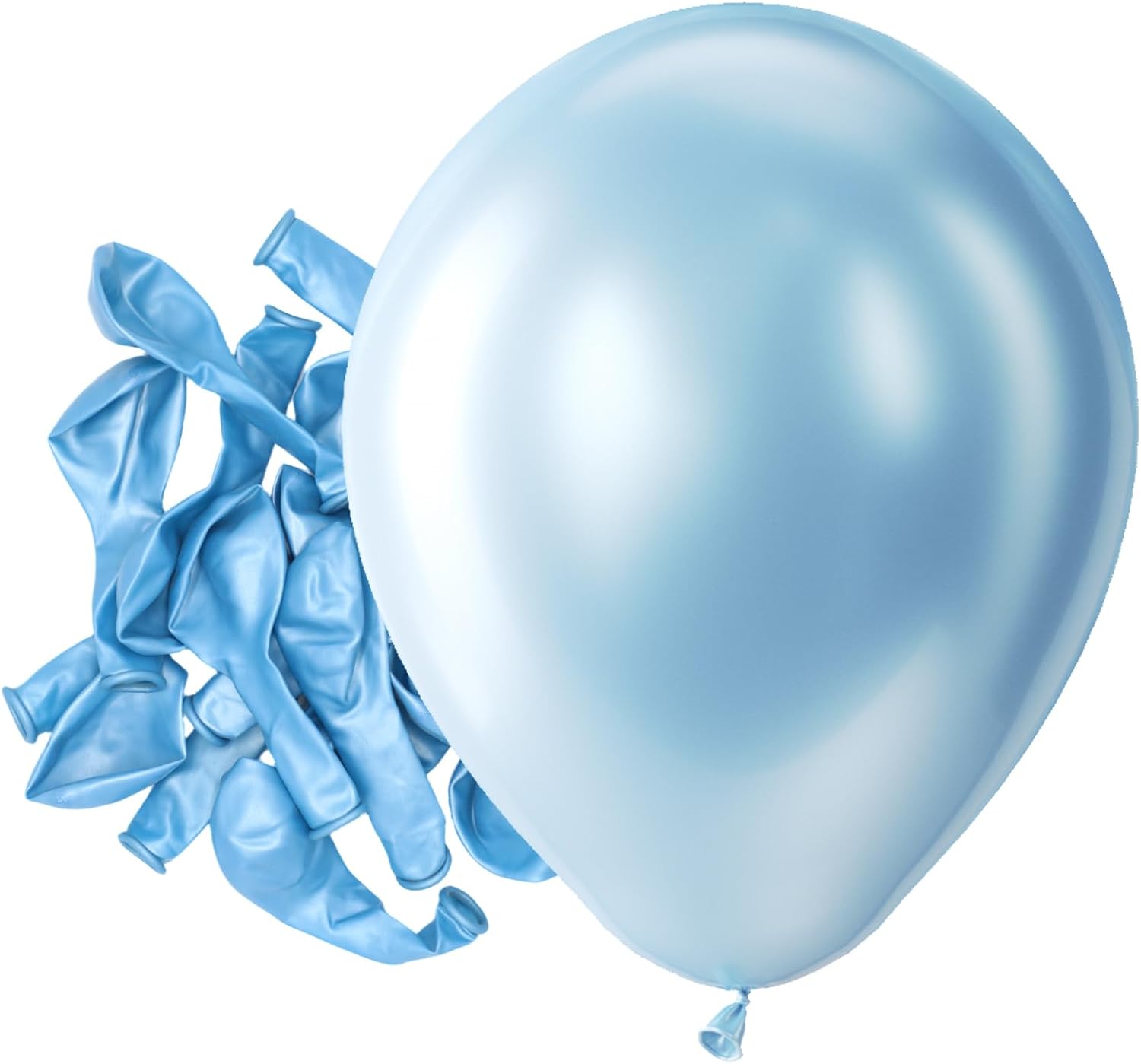Bezente Assorted Latex Rainbow Balloons 100 Pack 12 inch - Image 177