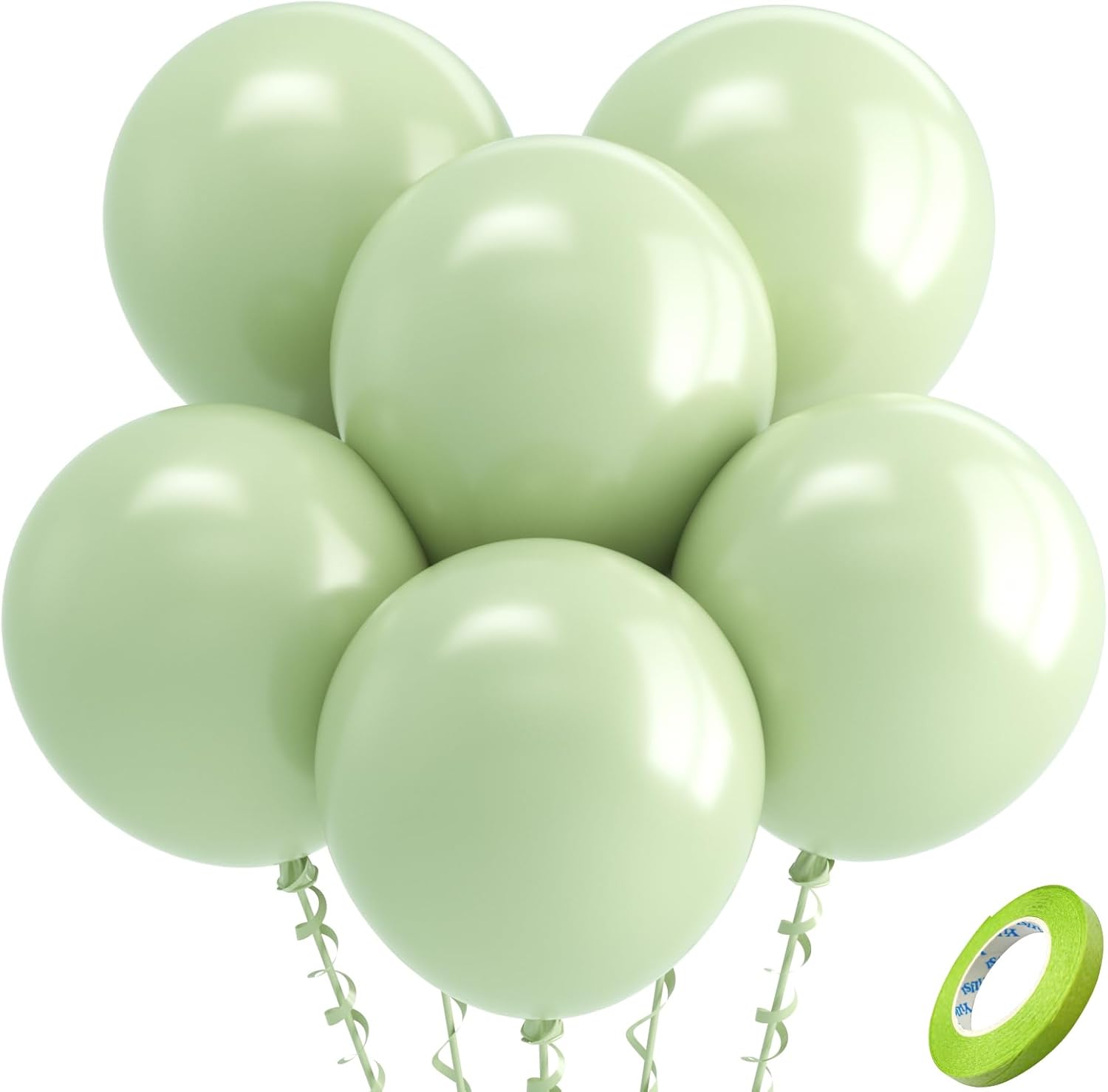 Bezente Assorted Latex Rainbow Balloons 100 Pack 12 inch - Image 218