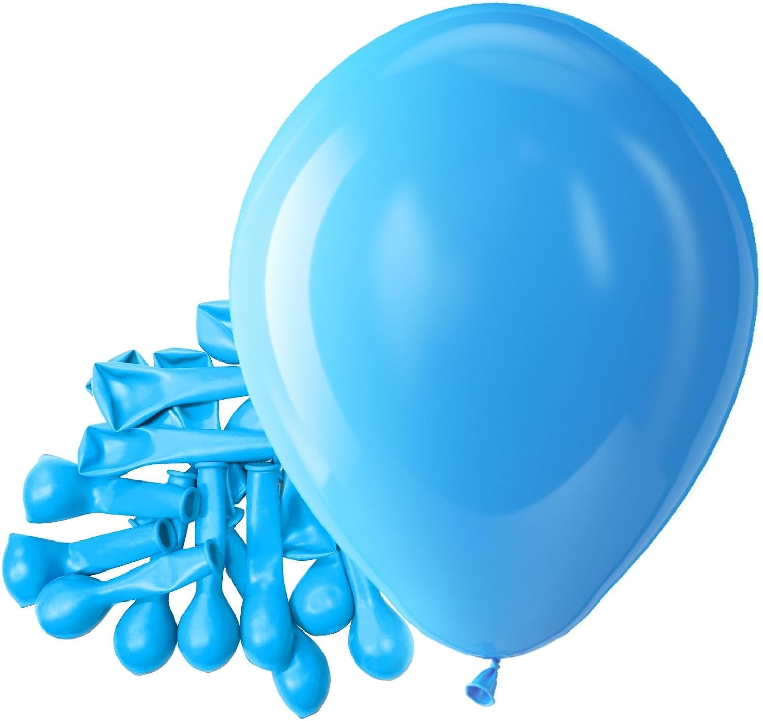 Bezente Assorted Latex Rainbow Balloons 100 Pack 12 inch - Image 148