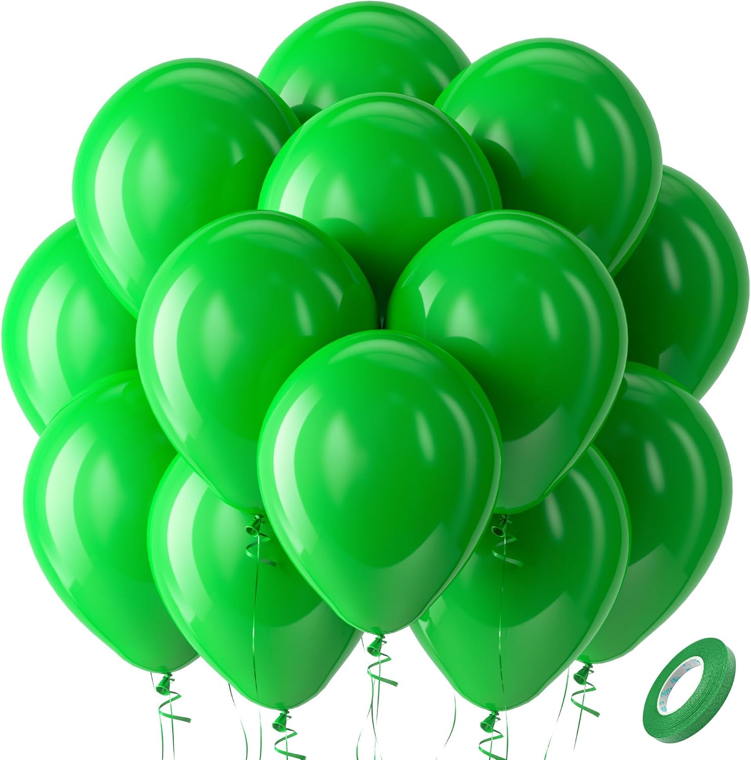 Bezente Assorted Latex Rainbow Balloons 100 Pack 12 inch - Image 166