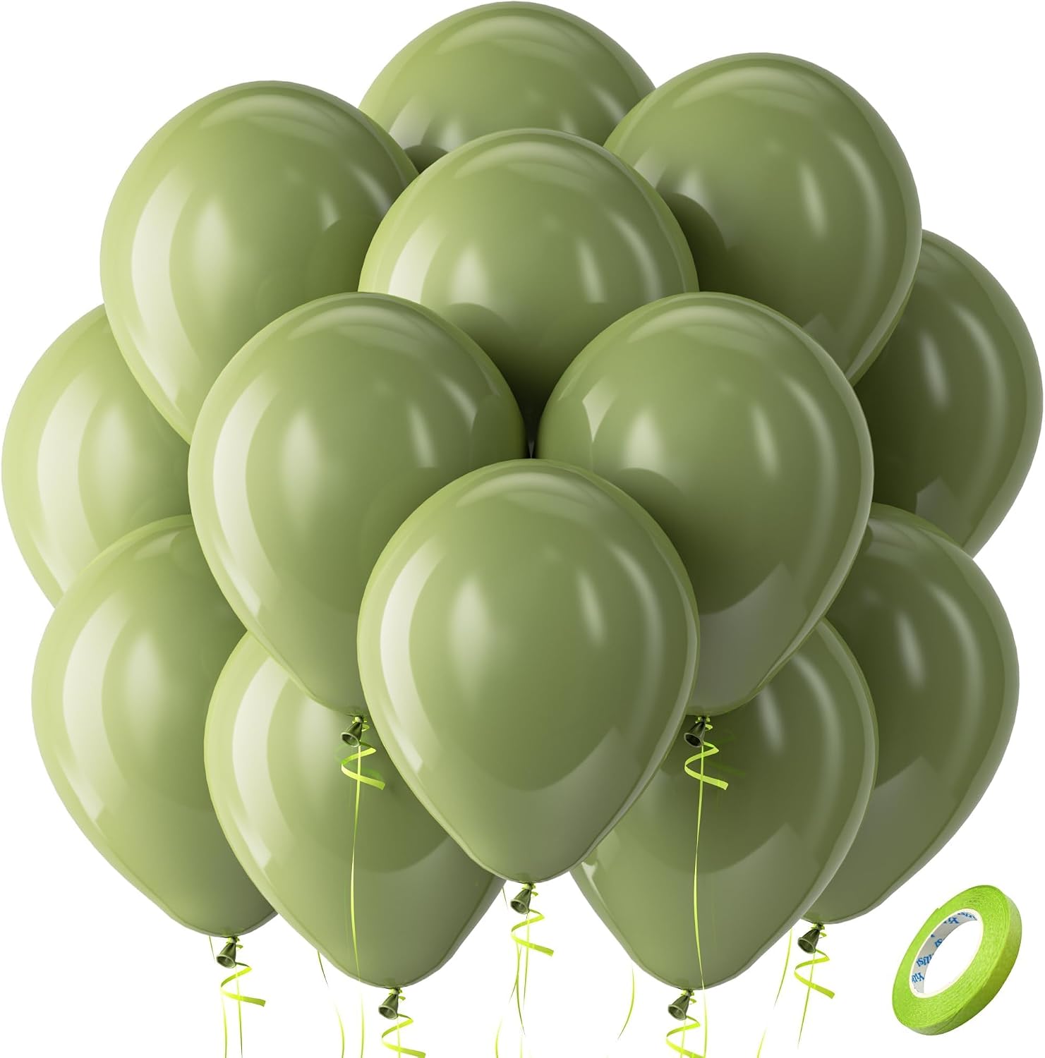 Bezente Assorted Latex Rainbow Balloons 100 Pack 12 inch - Image 209