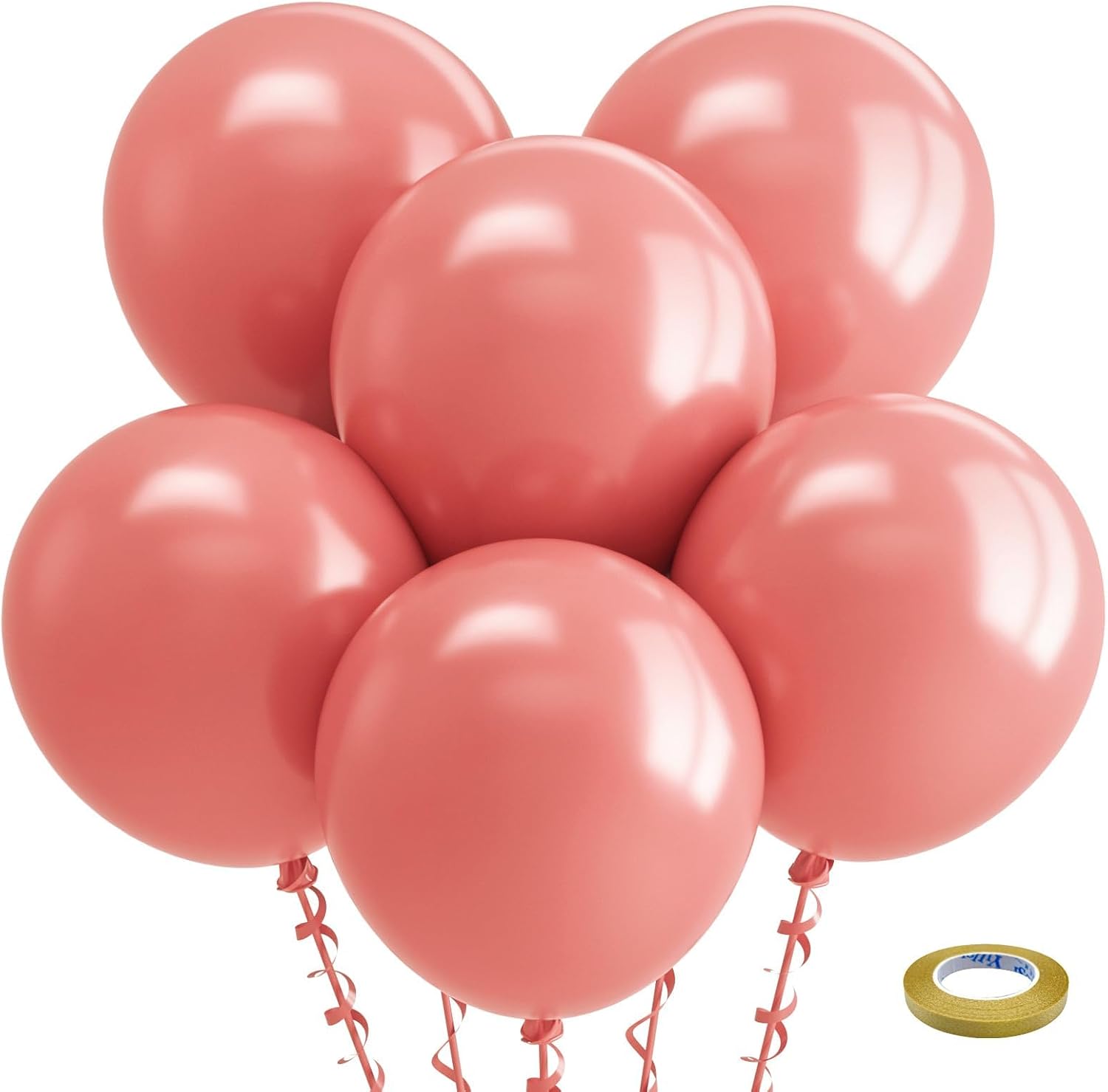Bezente Assorted Latex Rainbow Balloons 100 Pack 12 inch - Image 170