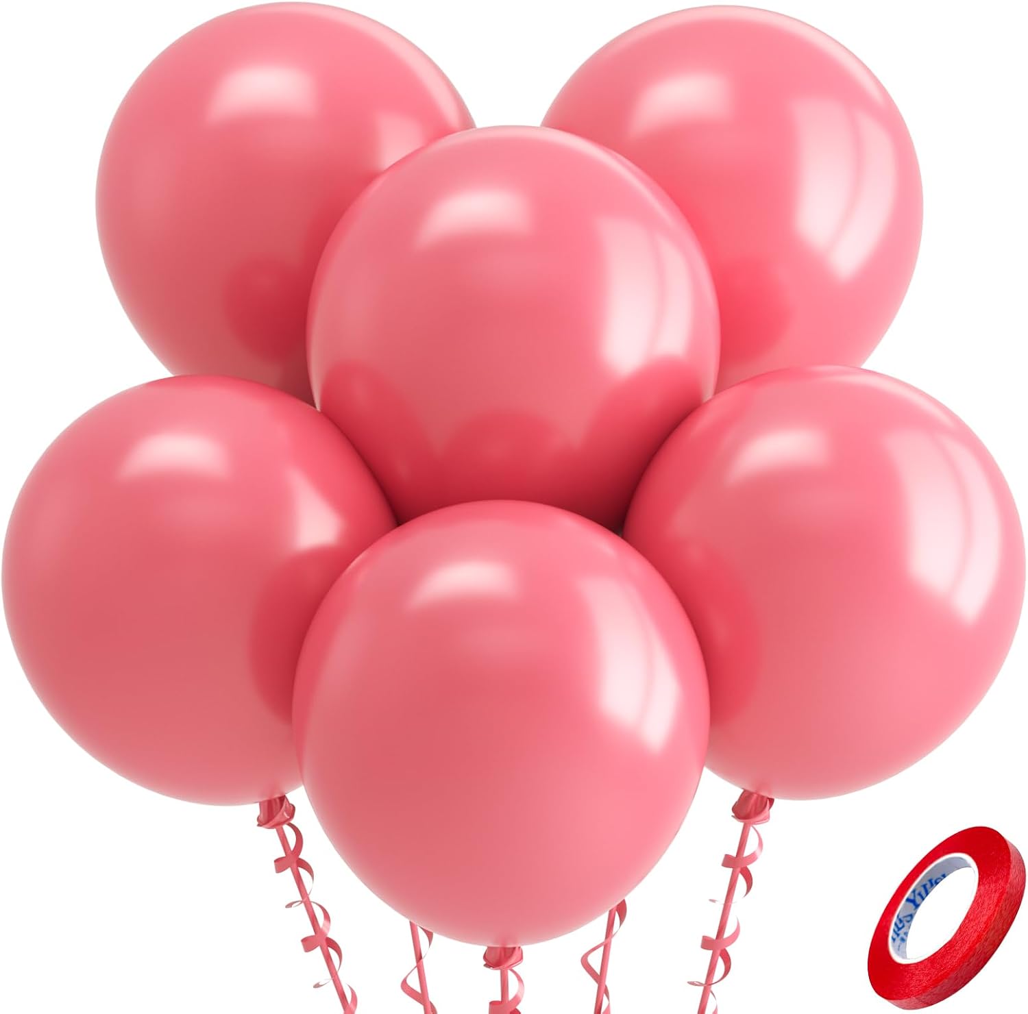 Bezente Assorted Latex Rainbow Balloons 100 Pack 12 inch - Image 16