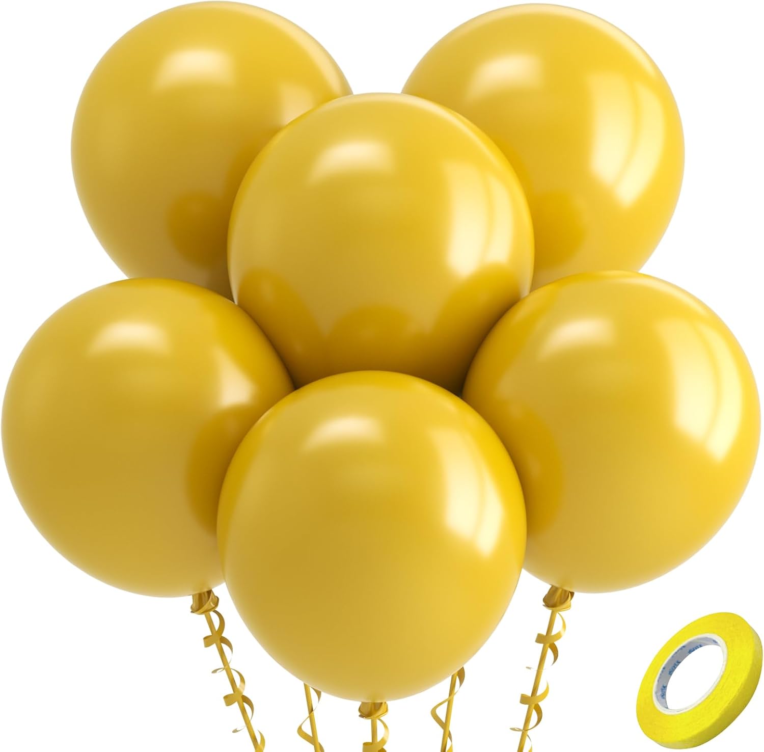 Bezente Assorted Latex Rainbow Balloons 100 Pack 12 inch - Image 181