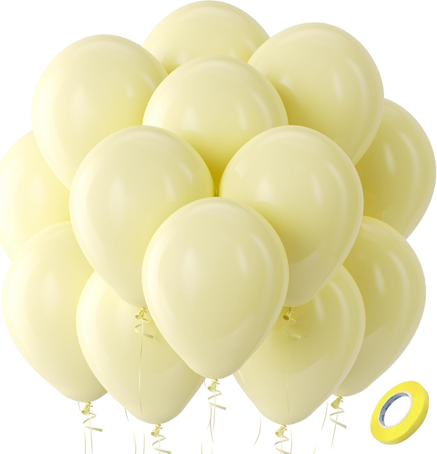 Bezente Assorted Latex Rainbow Balloons 100 Pack 12 inch - Image 34