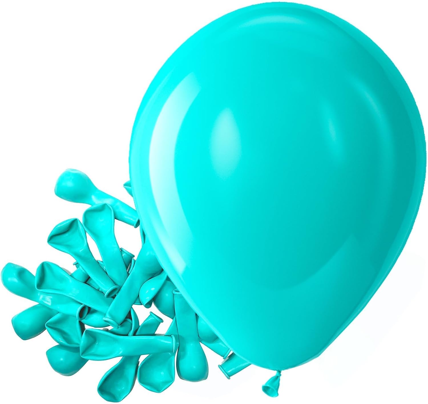 Bezente Assorted Latex Rainbow Balloons 100 Pack 12 inch - Image 132