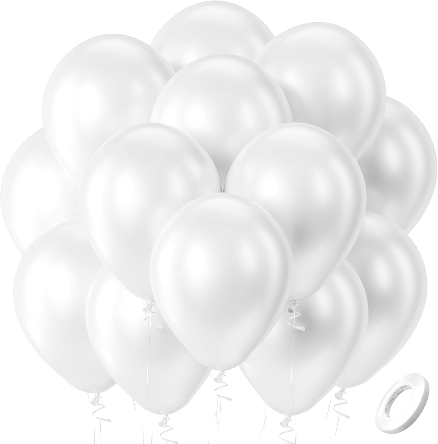 Bezente Assorted Latex Rainbow Balloons 100 Pack 12 inch - Image 18