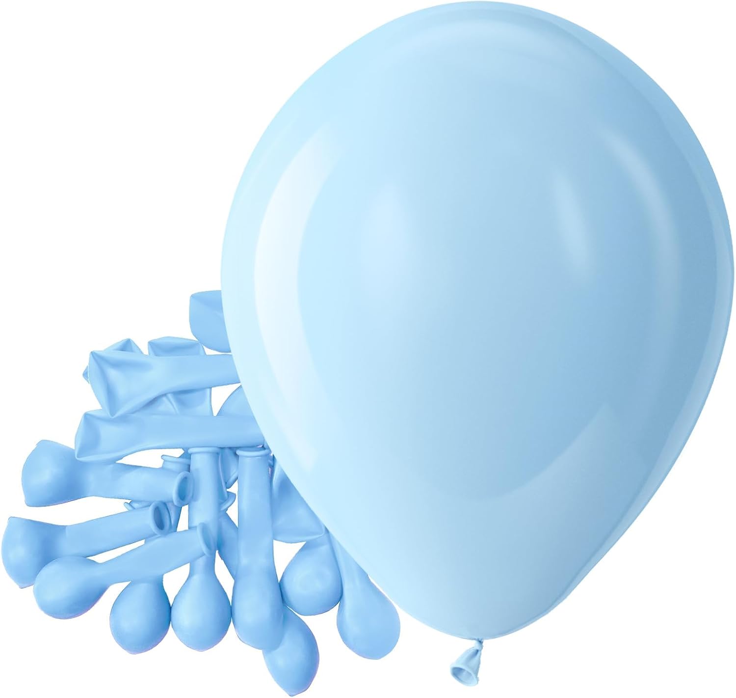 Bezente Assorted Latex Rainbow Balloons 100 Pack 12 inch - Image 227