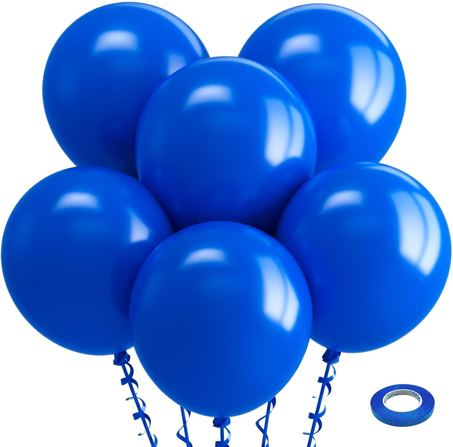 Bezente Assorted Latex Rainbow Balloons 100 Pack 12 inch - Image 66