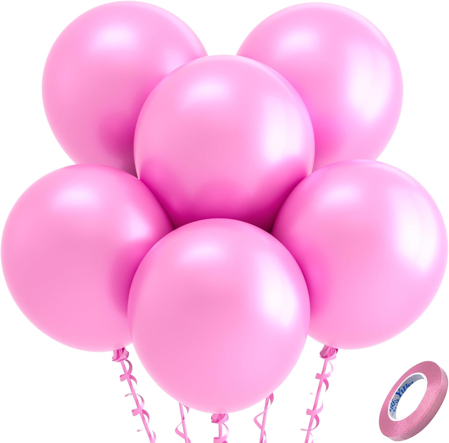 Bezente Assorted Latex Rainbow Balloons 100 Pack 12 inch - Image 15