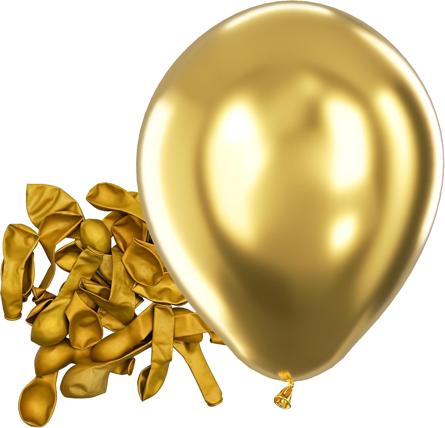 Bezente Assorted Latex Rainbow Balloons 100 Pack 12 inch - Image 89