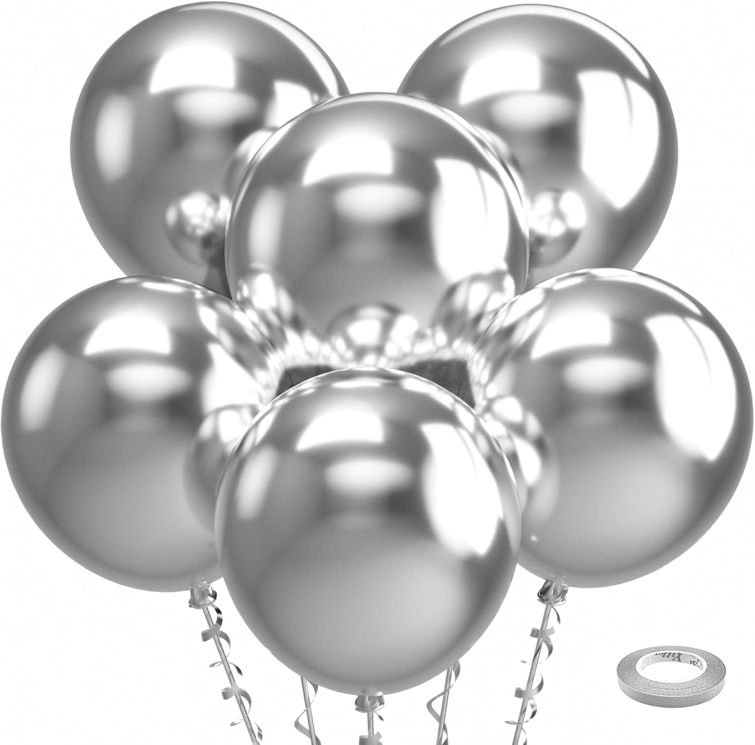 Bezente Assorted Latex Rainbow Balloons 100 Pack 12 inch - Image 127