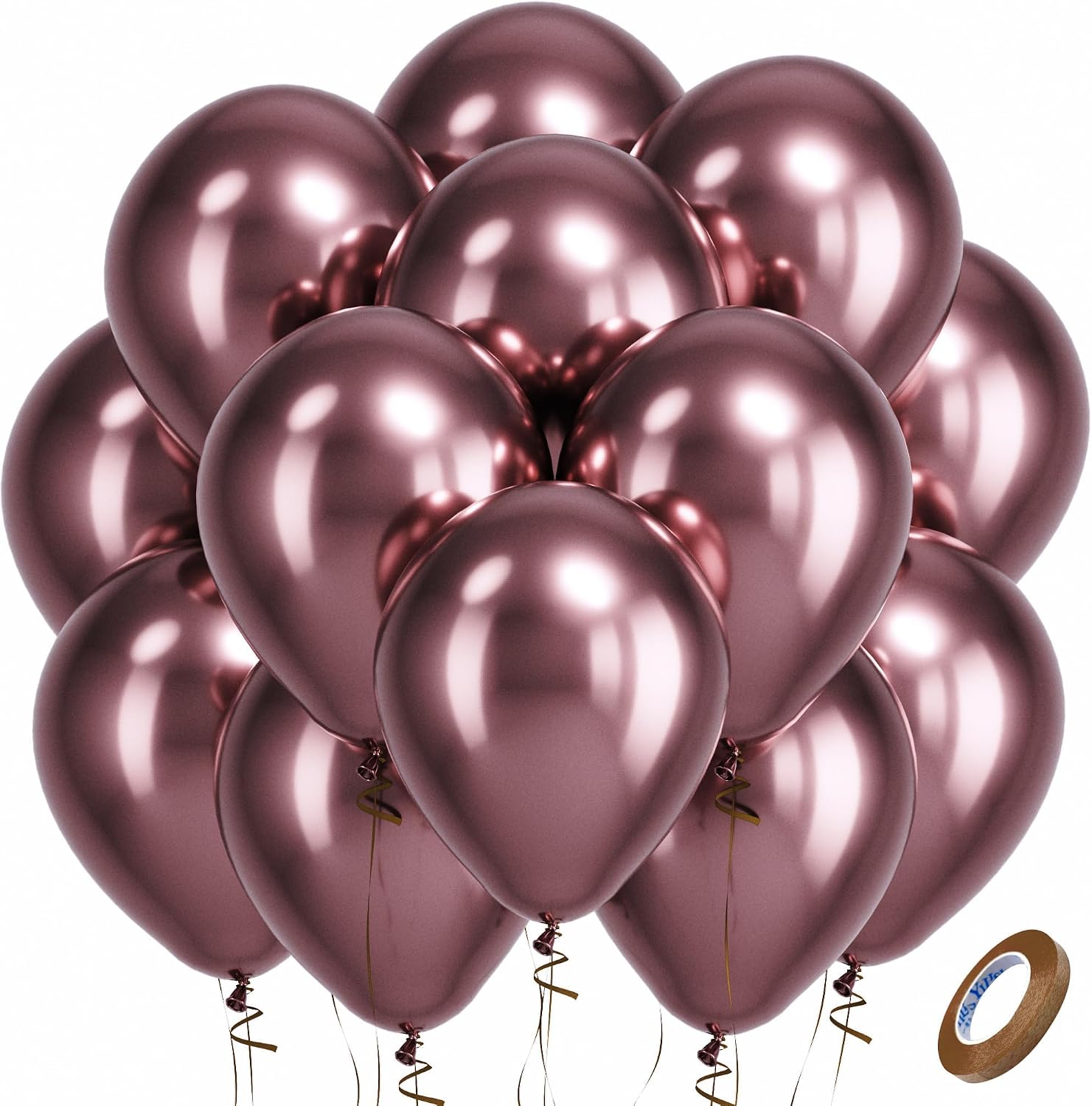 Bezente Assorted Latex Rainbow Balloons 100 Pack 12 inch - Image 27