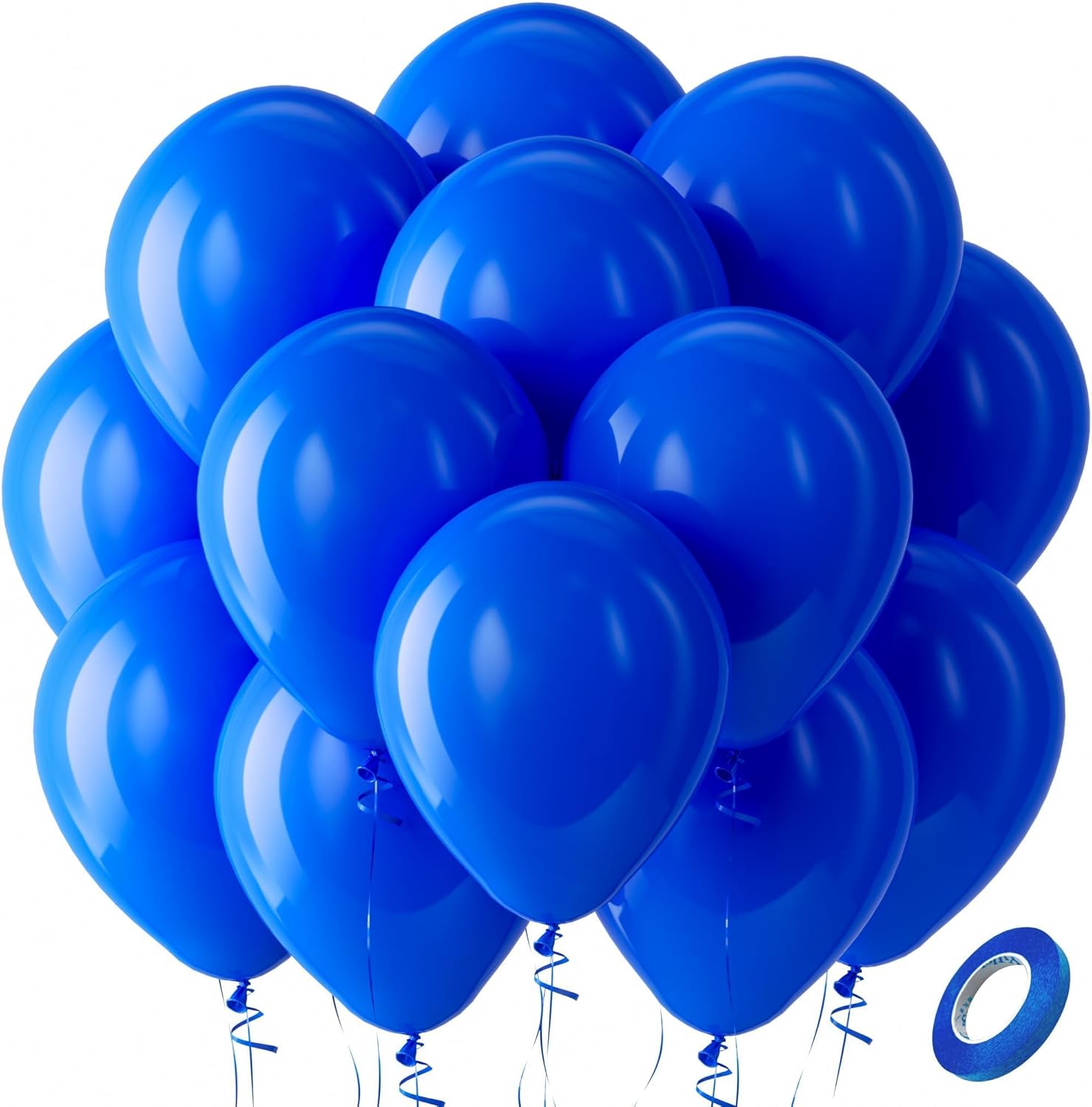 Bezente Assorted Latex Rainbow Balloons 100 Pack 12 inch - Image 65
