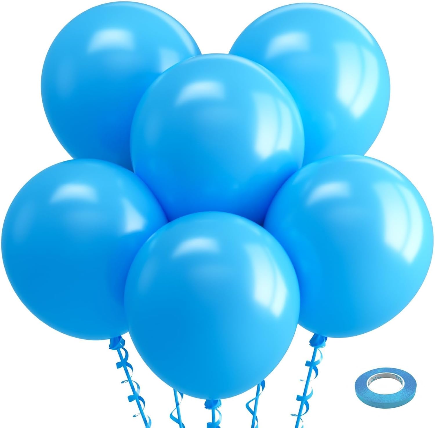 Bezente Assorted Latex Rainbow Balloons 100 Pack 12 inch - Image 19