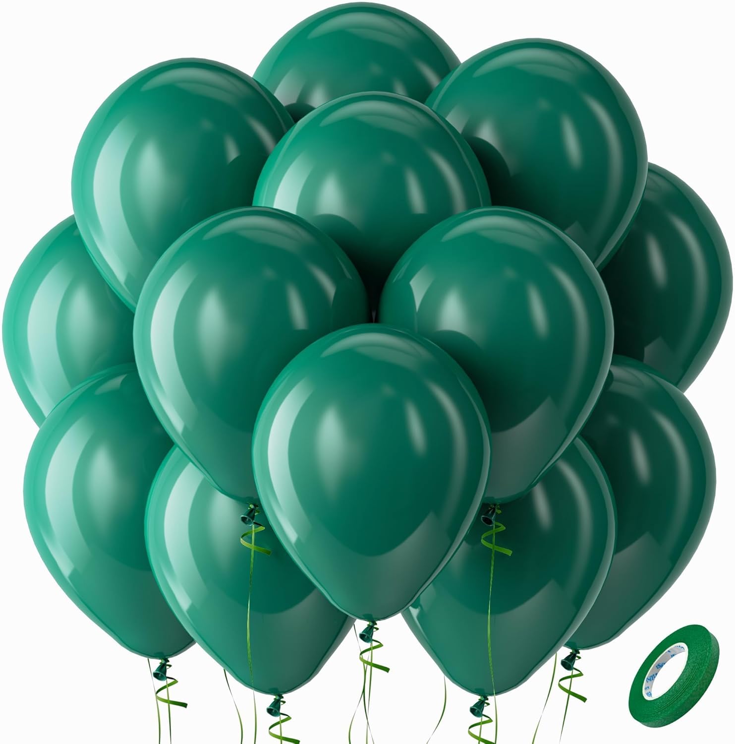 Bezente Assorted Latex Rainbow Balloons 100 Pack 12 inch - Image 223